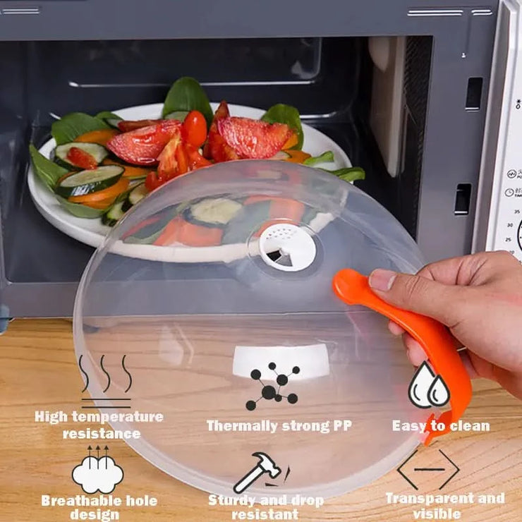 Microwave Food Cover: BPA-Free Lid for Spill-Free Cooking