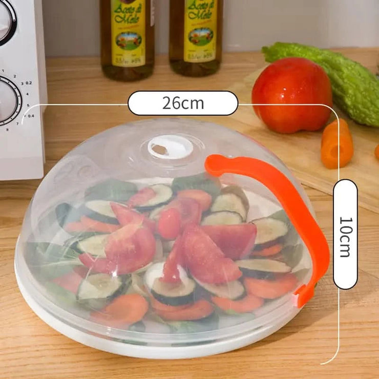 Microwave Food Cover: BPA-Free Lid for Spill-Free Cooking