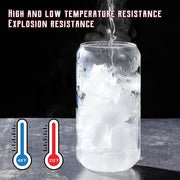 Glass Cup with Lid and Straw | Reusable Beverage Glass for Smoothies, Iced Drinks & More