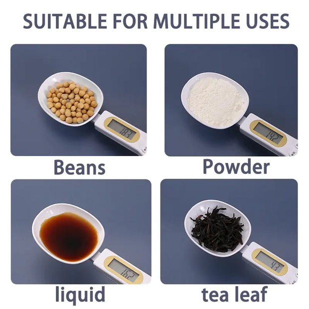 Digital Measuring Spoon Scale | Precision Kitchen Tool for Accurate Cooking & Baking Measurements