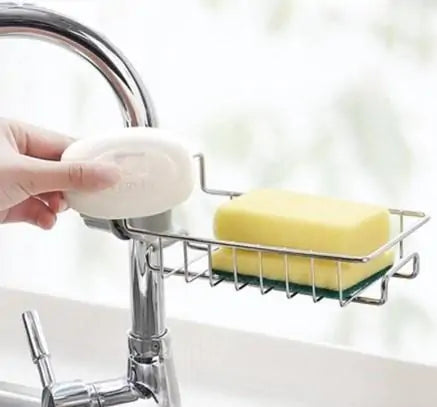 Kitchen Faucet Rack | Space-Saving Organizer for Sink Area & Efficient Storage Solution