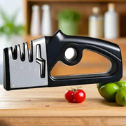 Manual Kitchen Sharpener | Easy-to-Use Knife Sharpener for Precision Edge Maintenance & Long-Lasting Blades