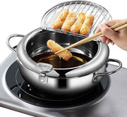 Stainless Deep Frying Pot | Professional Fryer