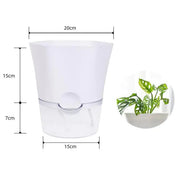 Automatic Water-Absorbing Flowerpot | Self-Watering Planter for Thriving & Healthy Plants