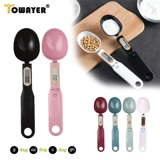 Digital Measuring Spoon Scale | Precision Kitchen Tool for Accurate Cooking & Baking Measurements