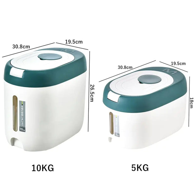 Automatic Kitchen Rice Bin | Smart Storage for Fresh, Convenient, and Mess-Free Rice Dispensing