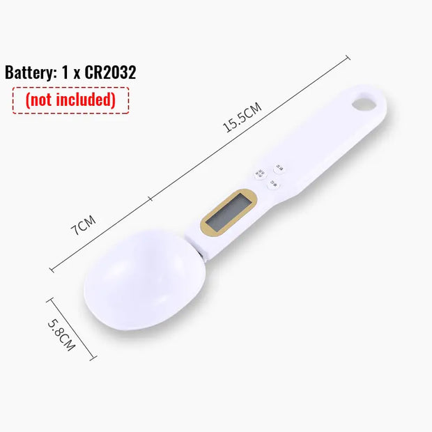 Digital Measuring Spoon Scale | Precision Kitchen Tool for Accurate Cooking & Baking Measurements