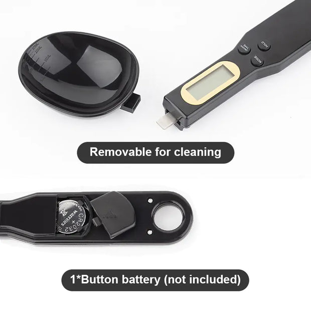 Digital Measuring Spoon Scale | Precision Kitchen Tool for Accurate Cooking & Baking Measurements