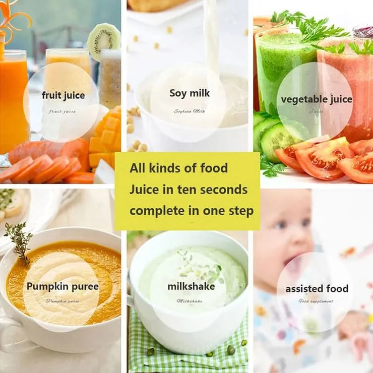 Portable Blender for Smoothies | Rechargeable Mini Blender